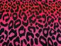 Preview: French Terry Digital Leo Regenbogenstreifen Pink